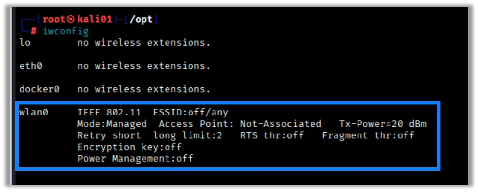 ifconfig