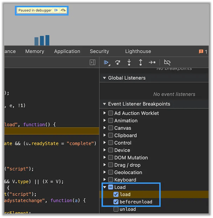 Setting the Breakpoint