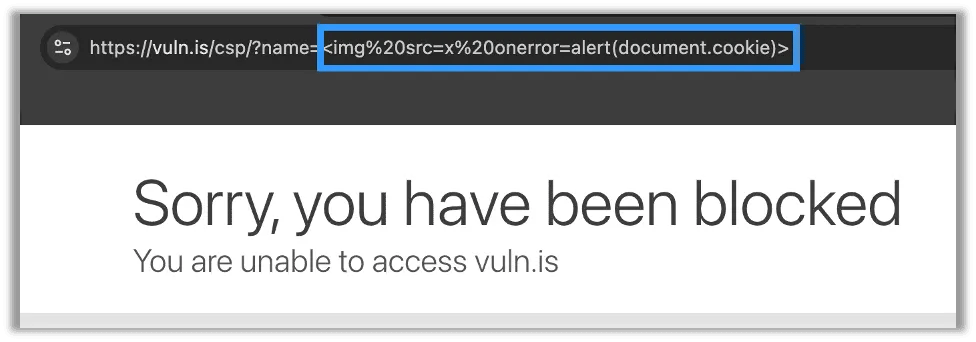 The rule also blocks the attack in browsers