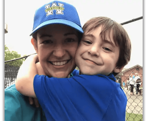 Raxis team member and son