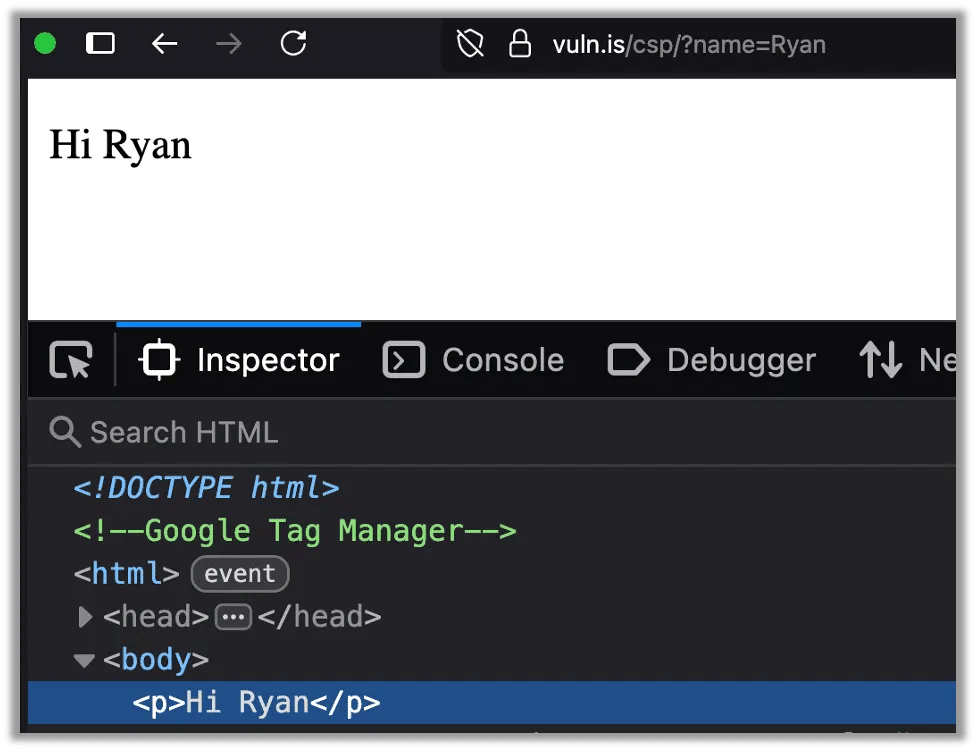 Possibly the developer planned yo use this to display a user's name like this.