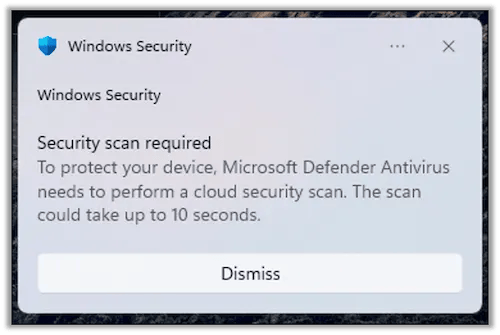 Microsoft Defender Alert