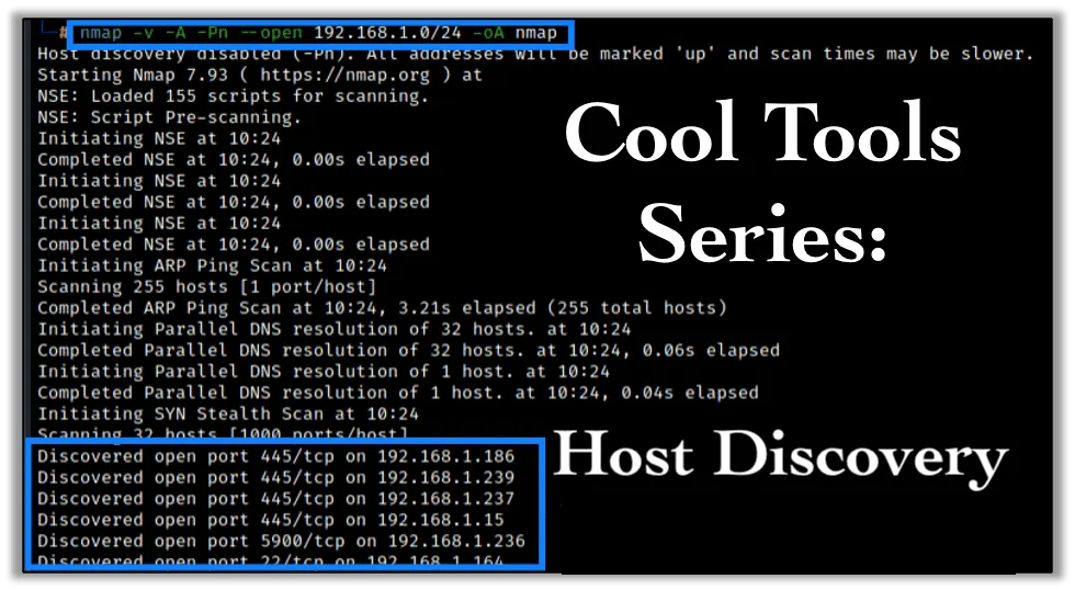 Cool Tools Series: Host Discovery