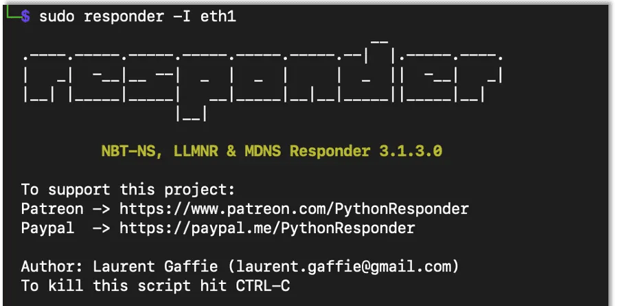 Broadcast Attacks - Responder