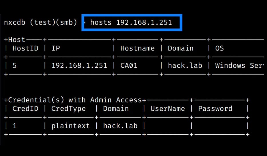 Cool Tools: NetExec (NXC): The Database