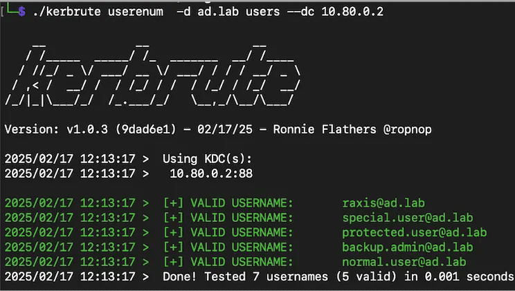 Cool Tools Series: Kerbrute